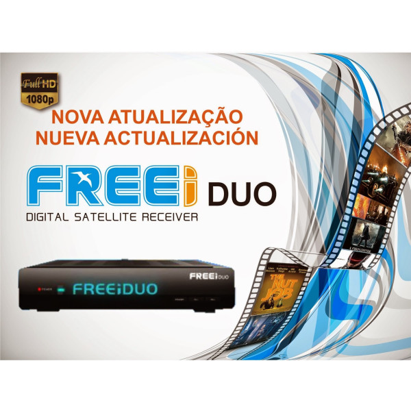 Receptor FTA Freei Duo 3D WiFi IPTV
