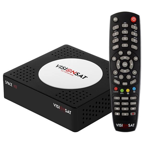 Receptor VisionSat Space HD com Wi-Fi/LNB Duplo/HDMI/USB Bivolt