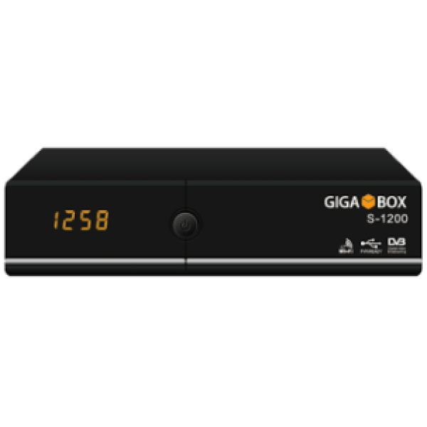 Receptor FTA GigaBox S-1200 HD Wi-Fi 