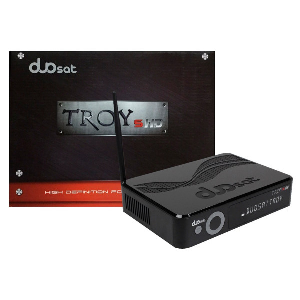 Receptor Duosat Troy S ACM, H265, VOD, Wifi