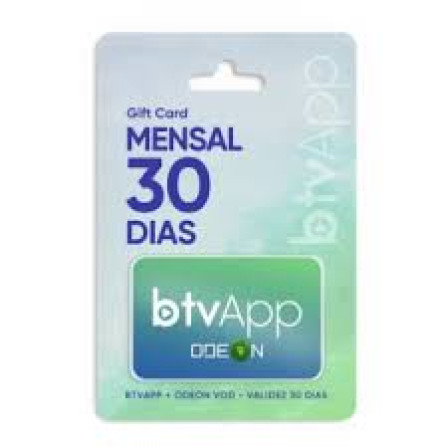 Cartão BTV mensal