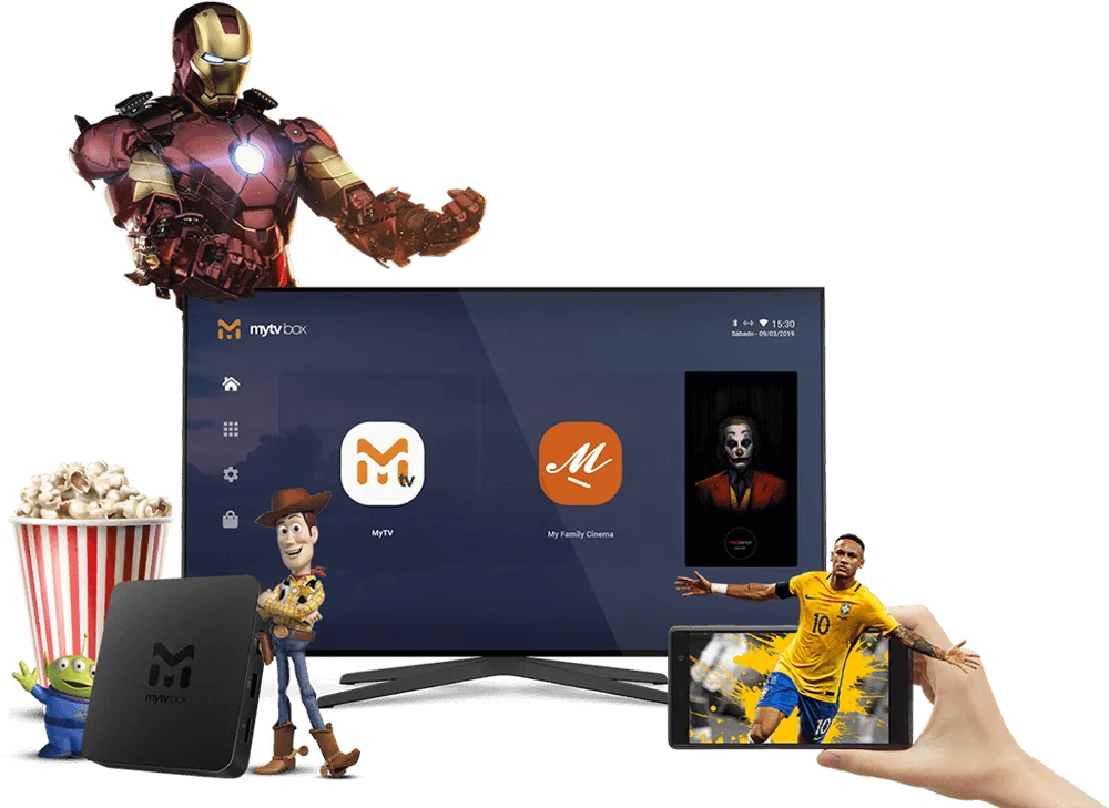 Receptor MyTv Box Brave